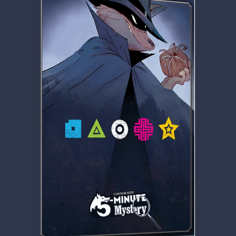 Caja del juego de mesa 5 Minute Mystery