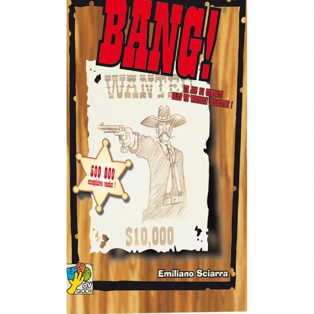 Caja del juego de mesa Bang!