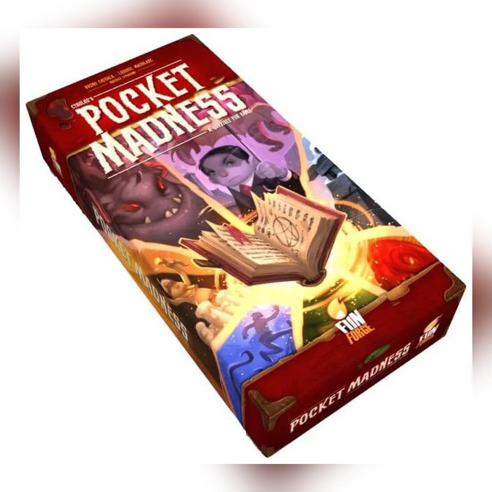 Caja del juego de mesa Cthulhu's Pocket Madness