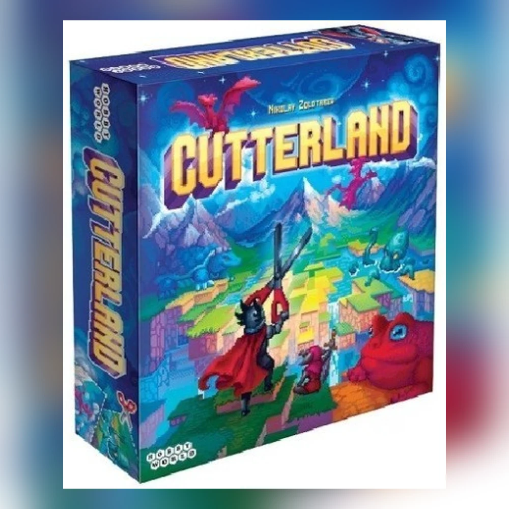 Caja del juego de mesa Cutterland