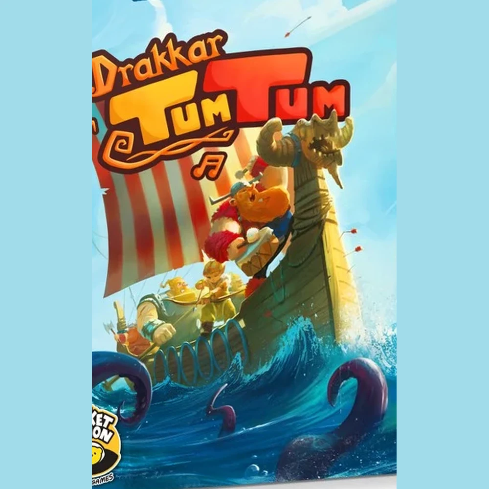 Caja del juego de mesa Drakkar Tum Tum