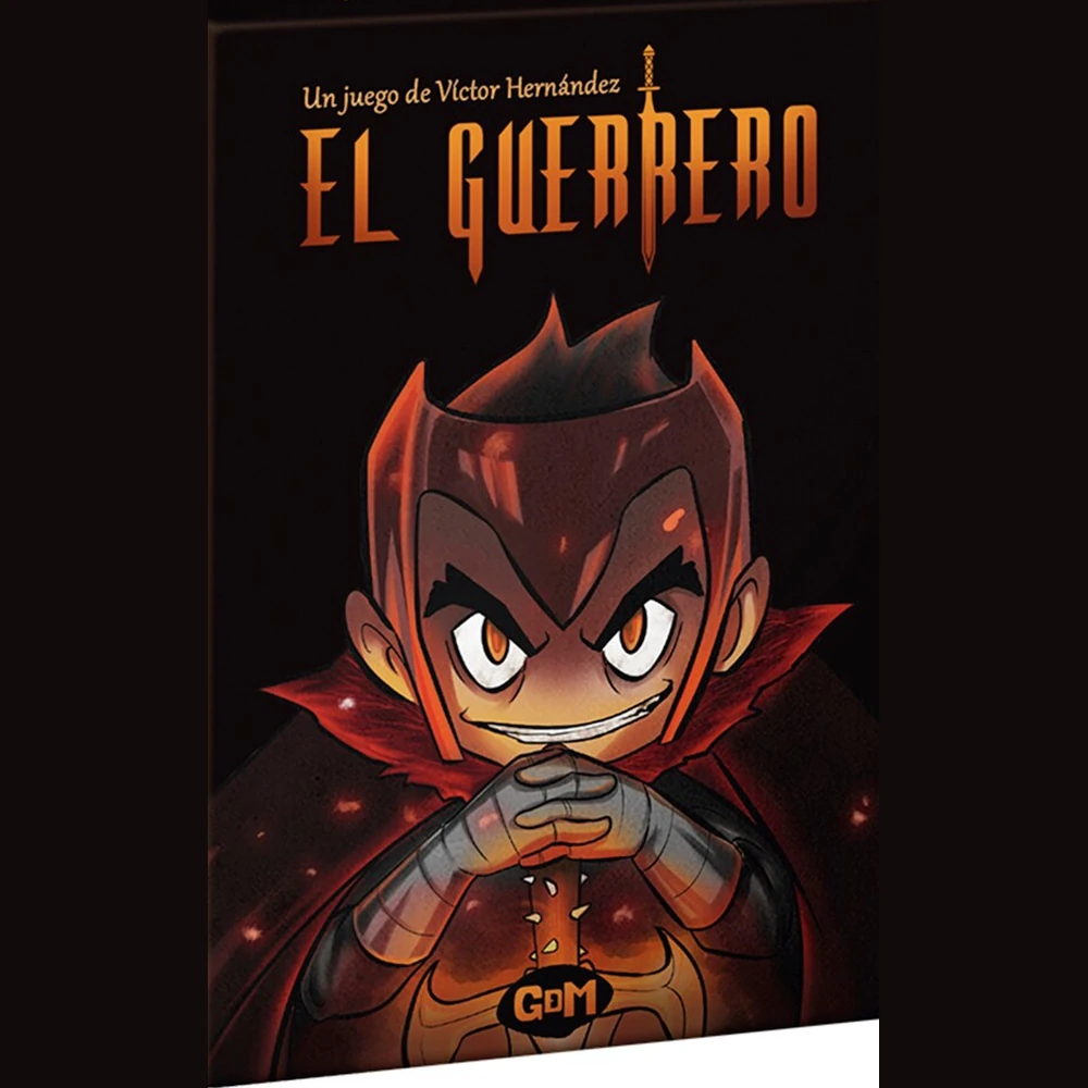 Caja del juego de mesa El Guerrero