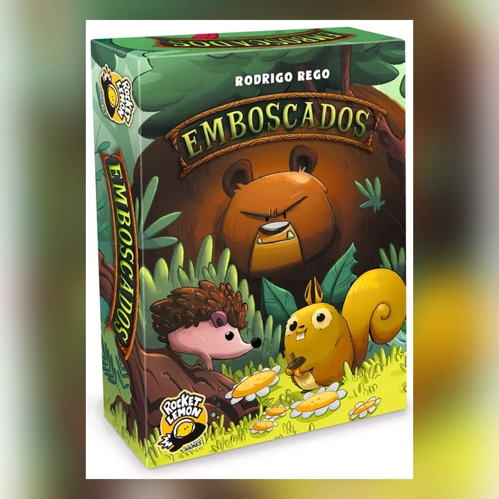 Caja del juego de mesa Emboscados