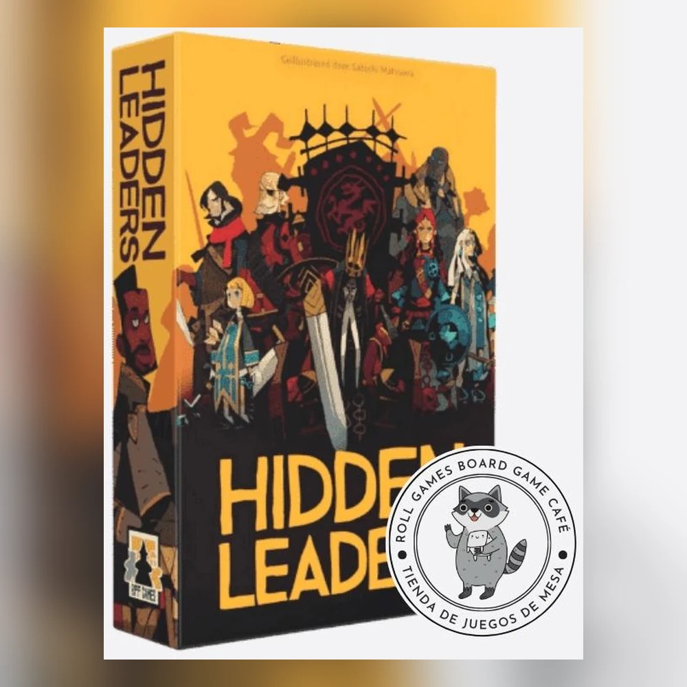 Caja del juego de mesa Hidden Leaders