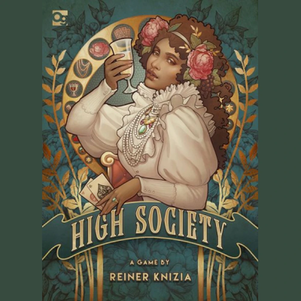 Caja del juego de mesa High Society