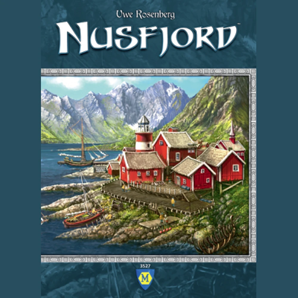 Caja del juego de mesa Nusfjord
