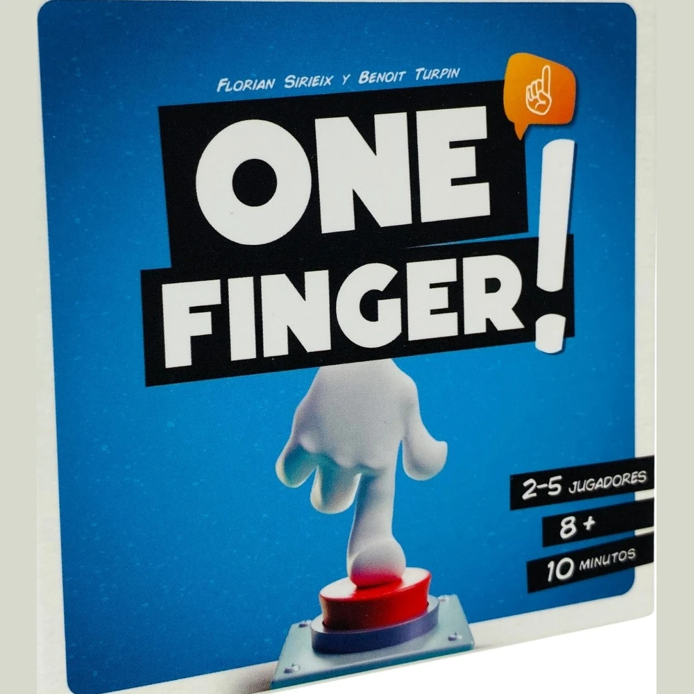 Caja del juego de mesa One Finger!
