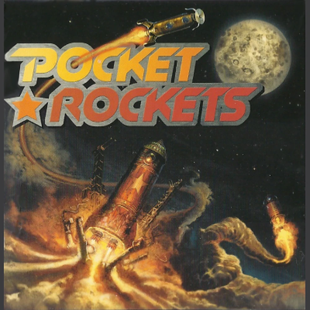 Caja del juego de mesa Pocket Rockets