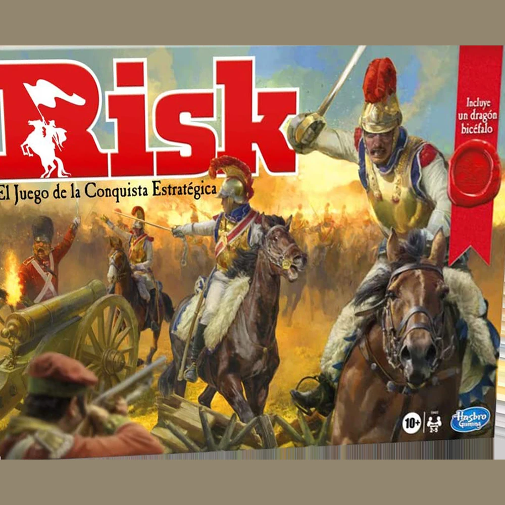 Caja del juego de mesa Risk