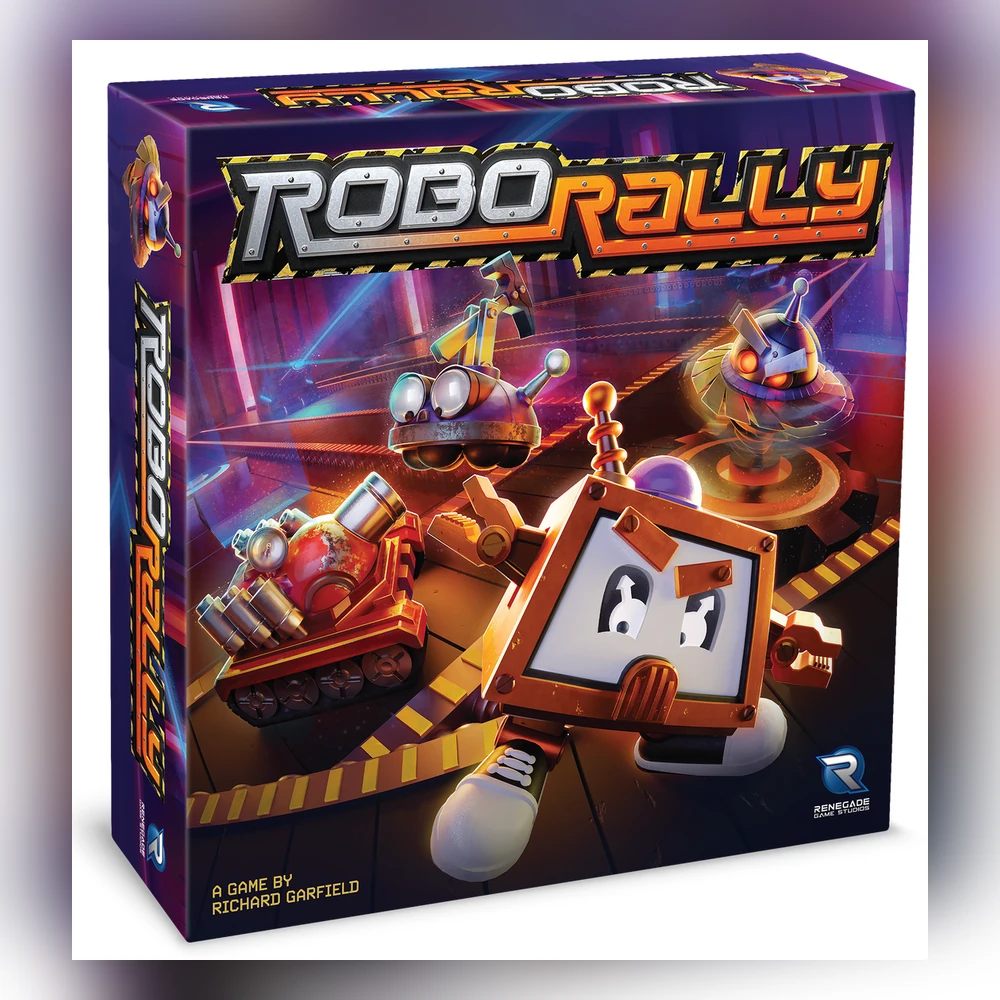 Caja del juego de mesa Robo Rally