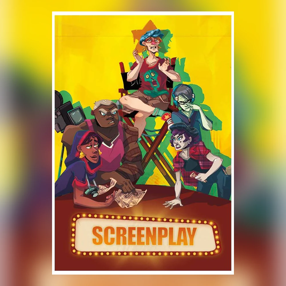 Caja del juego de mesa Screenplay
