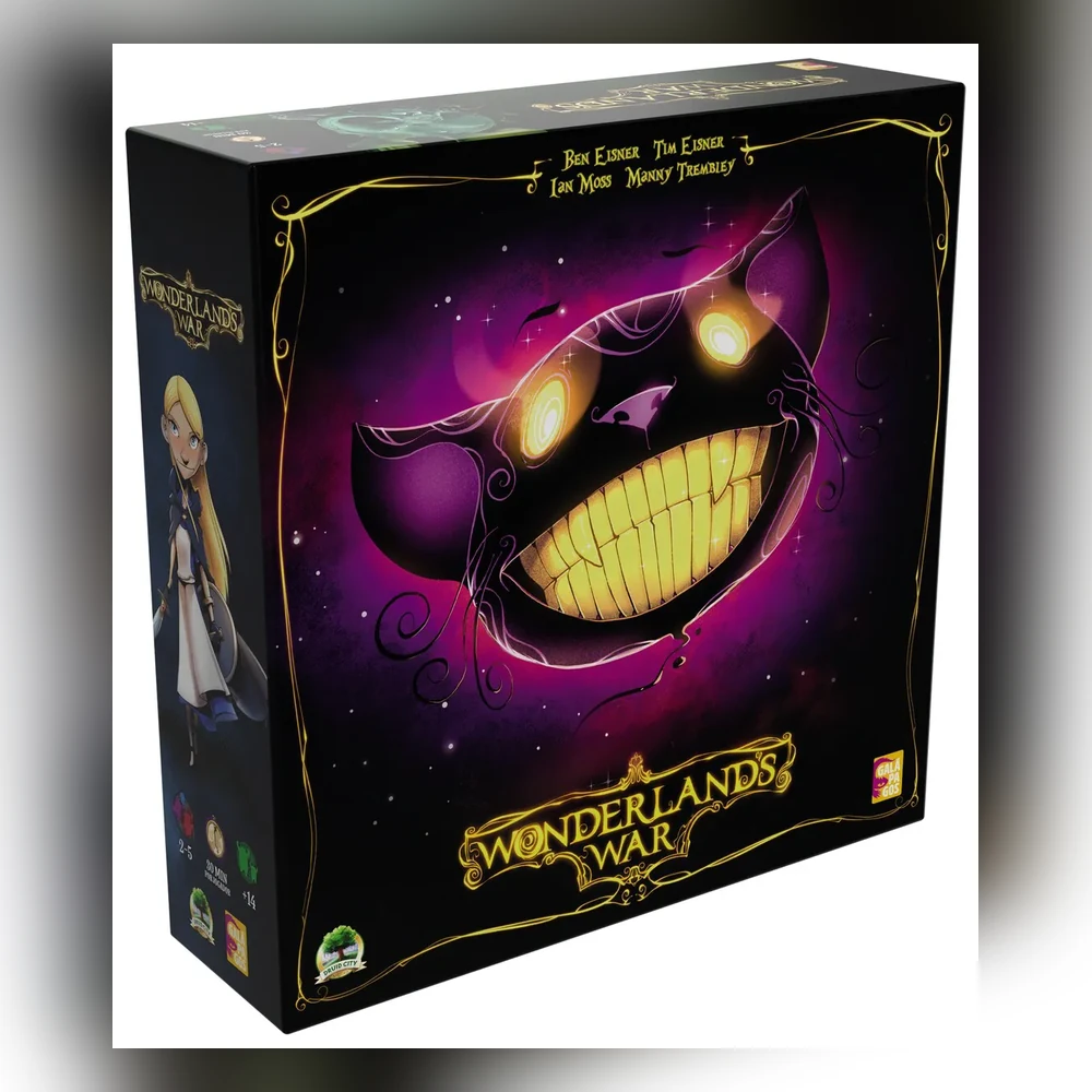 Caja del juego de mesa Wonderland's War