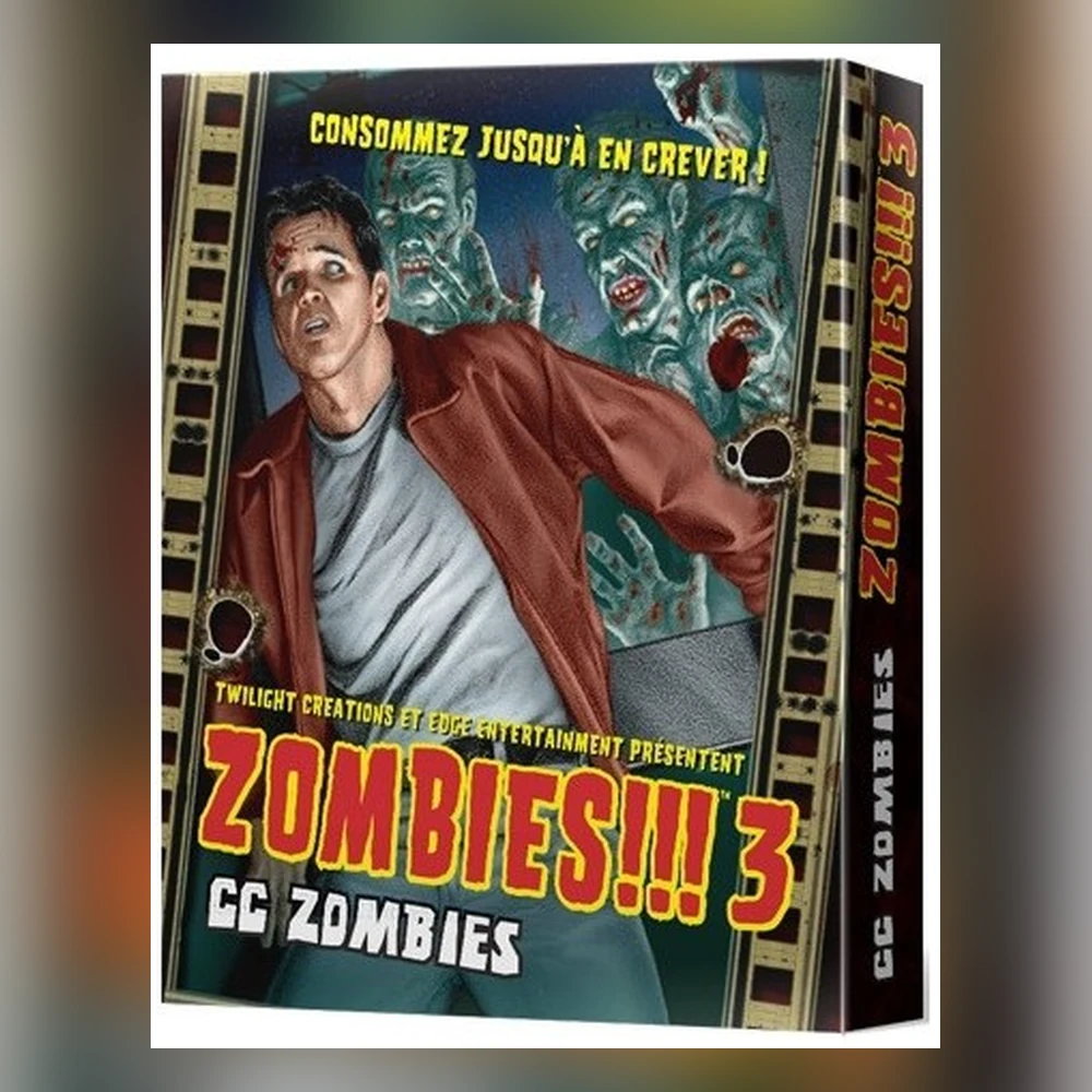 Caja del juego de mesa Zombies!!! 3: Compradores compulsivos
