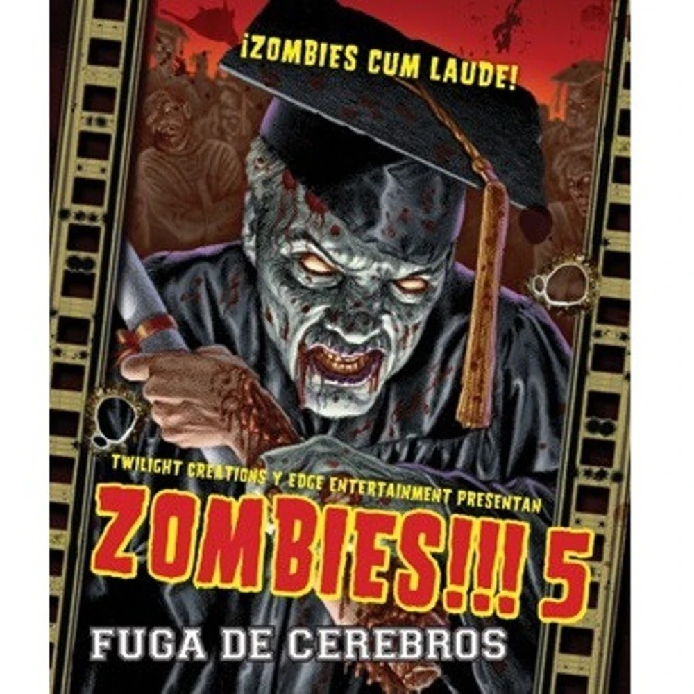 Caja del juego de mesa Zombies!!! 5: School's Out Forever